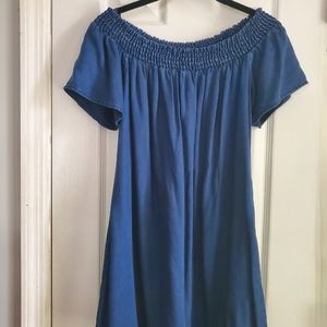Abercrombie & Fitch Chambray Mini Dress XS